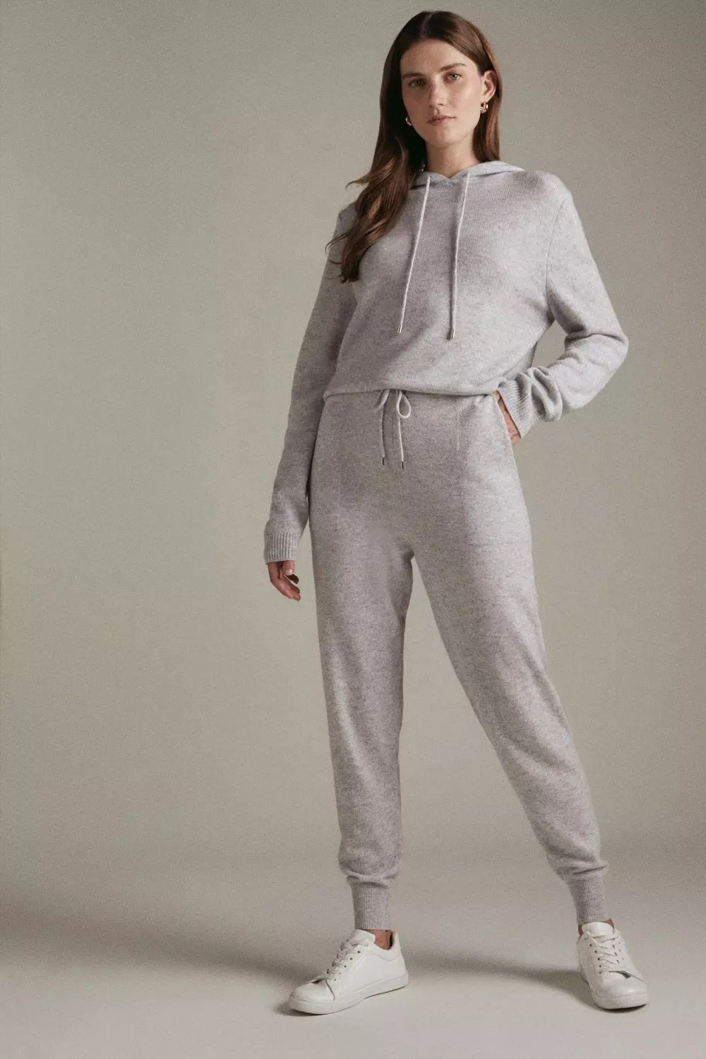 Petite Cashmere Knitted Jogger Karen Millen